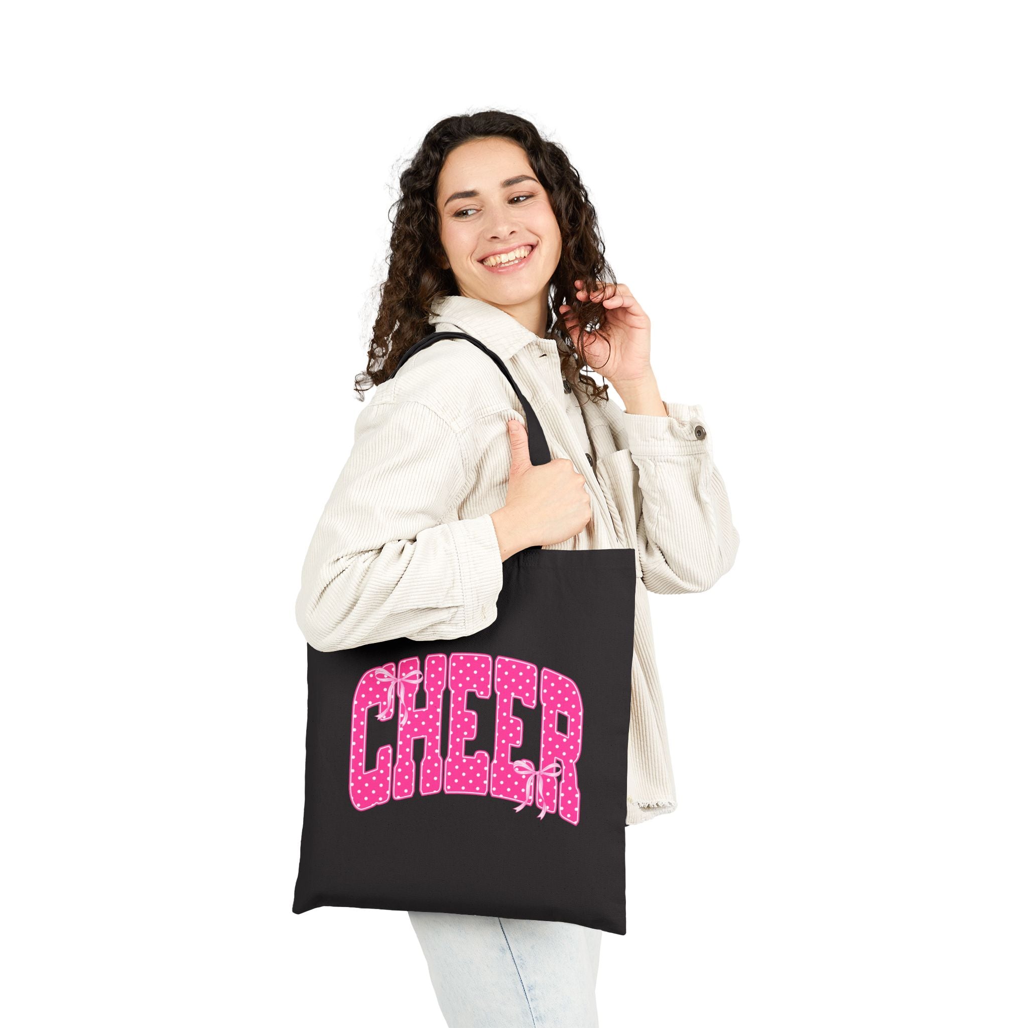 Cheer Polka Dot | Canvas Tote Bag