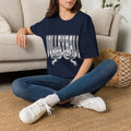 Volleyball Graphic Tee — Lace Ribbon Trending T‑Shirt