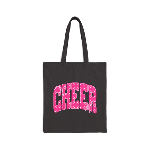 Cheer Polka Dot | Canvas Tote Bag