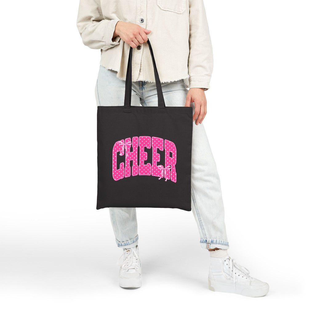 Cheer Polka Dot | Canvas Tote Bag