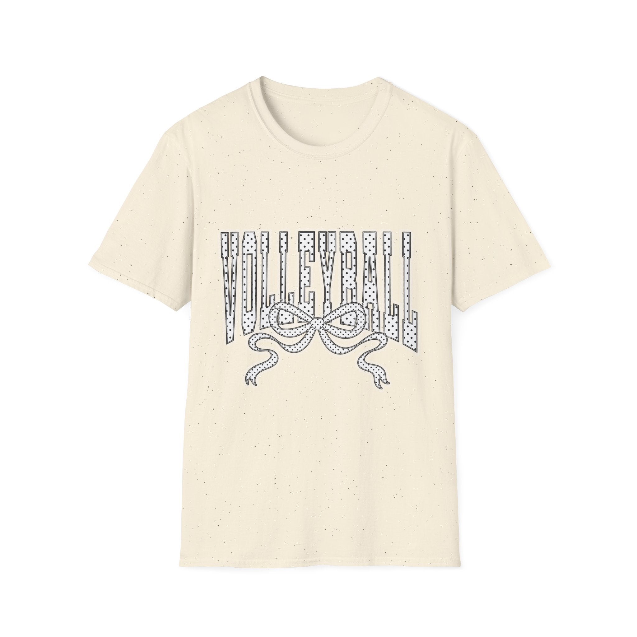 Volleyball Graphic Tee — Lace Ribbon Trending T‑Shirt