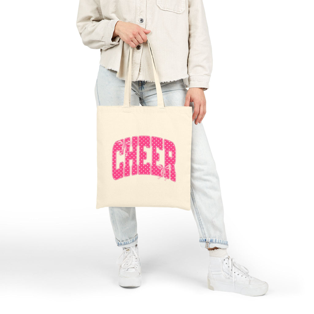 Cheer Polka Dot | Canvas Tote Bag