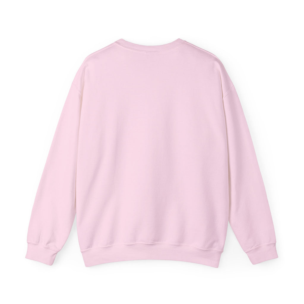 Pink Patterned Ghosts | Cute Halloween and Fall Crewneck Sweatshirt