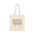 Volleyball Ribbon | Canvas Tote Bag
